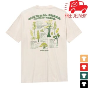 Parks Project Store Merch Iconic Trees Checklist Tee