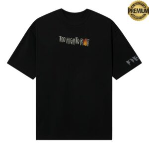 The Super Mookin Fiends Store Shop Too High To Riot Decade Tee Black