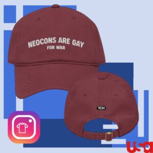 Tucker Carlson Store Merch Neocons Are Gay Vintage Hat