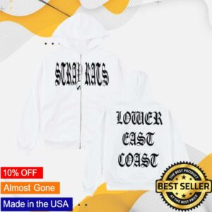 Stray Rats Merch Shop Old English Zip Hood