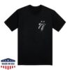 kenny the rolling stones store merch paint it black tongue outline t shirt