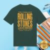 The Rolling Stones Store Merch Paint It Black Tongue Outline T-Shirt