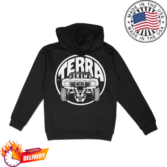 Terra Crew Store Merch Prerandan Black Midweight Hoodie Terra Crew Store Merch Prerandan Black Midweight Hoodie