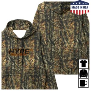 Hype Store Merch Forest Camo Pullover Hoodie