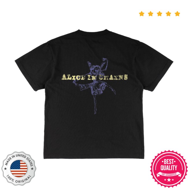 Alice In Chains Store Merch Tripod T-Shirt Alice In Chains Store Merch Tripod T-Shirt