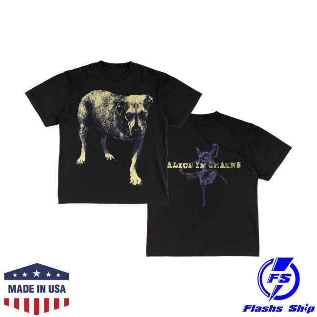 Alice In Chains Store Merch Tripod T-Shirt Alice In Chains Store Merch Tripod T-Shirt