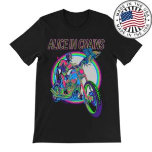 Alice In Chains Store Merch Devil Bike T-Shirt