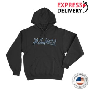 Khan Asadi Merch Store Asadi Arabic Blue Hoodie