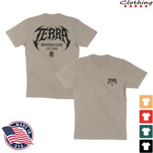 Terry Crew Merch Store Drivers Club Tan Tee
