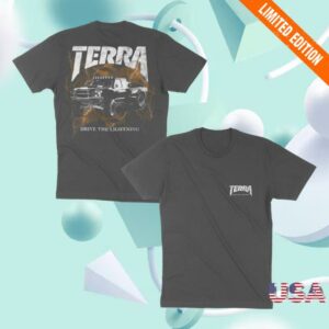Terry Crew Merch Store Lightning Rj Charcoal Tee