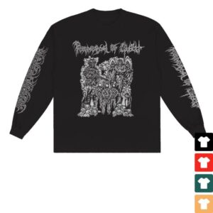 Run For Cover Records Merch Shop Portrayal Of Guilt Guillotine Human Terror Long Sleeve