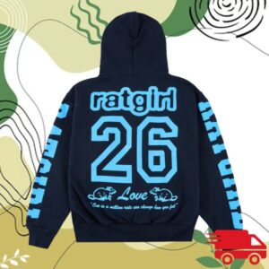 Stray Rats Store Merch Ratgirl Love Zip Hood