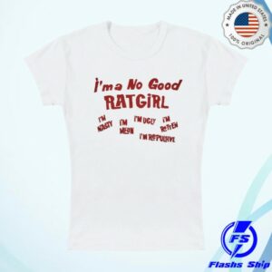 Stray Rats Store Merch No Good Ratgirl Baby Tee