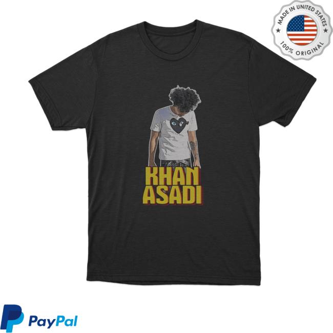 Khan Asadi Merch Shop Khan Asadi Bold T Shirt Khan Asadi Merch Shop Khan Asadi Bold T Shirt