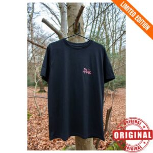 Fink Music Merch Store Tin Mine Album Title Tee Black