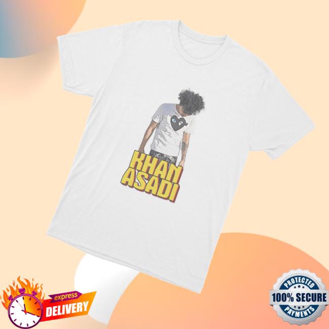 Khan Asadi Merch Shop Khan Asadi Bold T Shirt Khan Asadi Merch Shop Khan Asadi Bold T Shirt