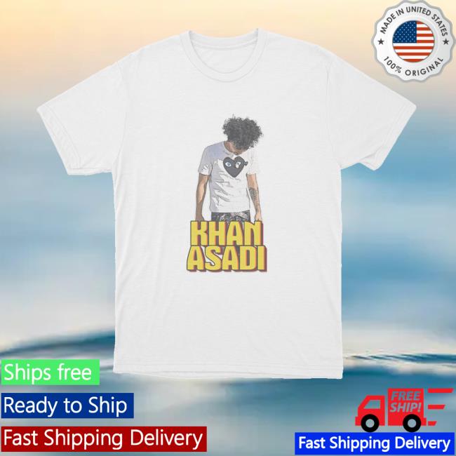 Khan Asadi Merch Shop Khan Asadi Bold T Shirt Khan Asadi Merch Shop Khan Asadi Bold T Shirt