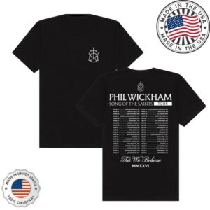 Phil Wickham Store Merch Sots Classic Tour Tee