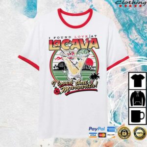 Lostbrostradingco Merch Store I Found Love At La Cava Ringer Tee