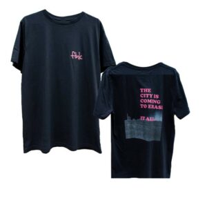 Fink Store Merch Tin Mine Album Title Tee Black
