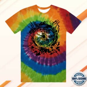 Devolver Digital Store Merch Look Outside Tie-Dye T-Shirt