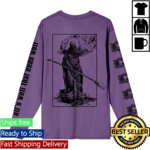 Chiodos Store Merch Awtew Purple Art Long Sleeve
