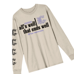 Chiodos Store Merch Awtew 20Th Anniversary Long Sleeve