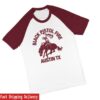 kenny Black Pistol Fire Store Merch Cowboy Baseball Tee White Redpng w
