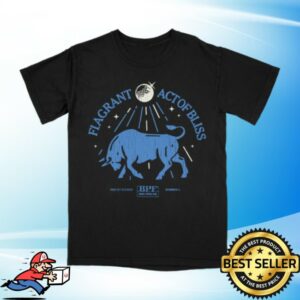 Black Pistol Fire Store Merch Blue Bull Tee