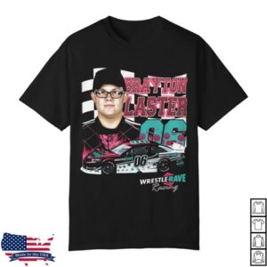 Wave Merch Store Brayton Laster Wrestlerave T-Shirt