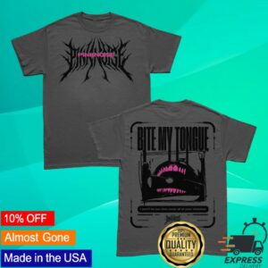 Pinknoise Store Merch Bite My Tongue Tee
