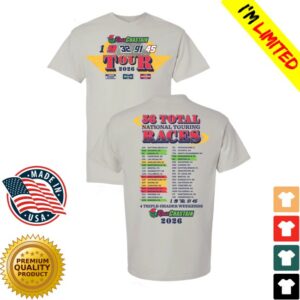 Melon Man Brand Store Merch Ross Chastain 2026 Tour T-Shirt