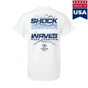 Melon Man Brand Store Merch Ross Chastain Busch Light Shock Waves T-Shirt