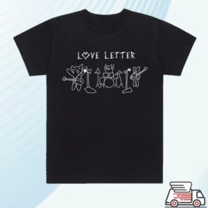 Love Letter Shop Merch Animal Band Black Shirt