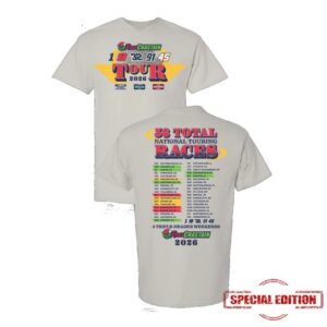 Melon Man Merch Store Ross Chastain 2026 Tour T-Shirt