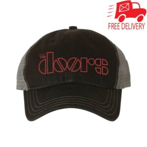 The Doors Store Merch The Doors Unstructured Mesh Trucker Hat
