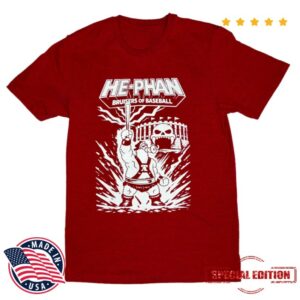 South Fellini Store Merch He-Phan And The Bruisers Of Baseball Shirt