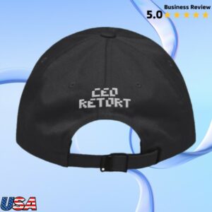 Ceo Retort Store Merch Ceo Retort Classic Dad Hat Black