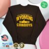 kenny bfloshop store merch university of wyoming cowboys 1886 brown crewneck