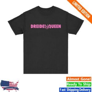 Blp Kosher Merch Store Dreidel Queen Black Tee