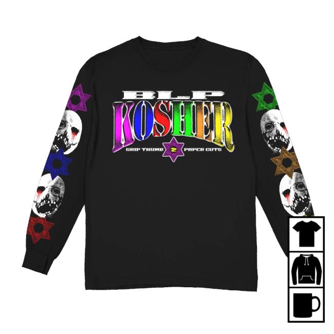 Blp Kosher Merch Store Multi Color Way Long Sleeve Blp Kosher Merch Store Multi Color Way Long Sleeve