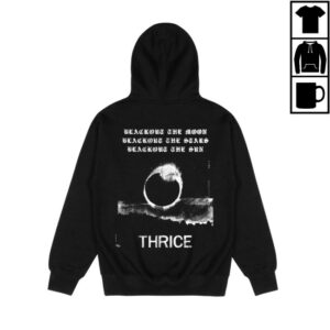 Thrice Merch Store Blackout Hoodie
