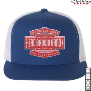 Zac Brown Band Store Merch Blue Sphere Hat
