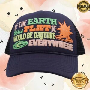 Caseoh Games Store Merch Caseoh Flat Earth Trucker Hat