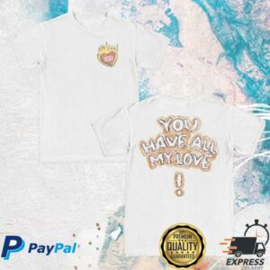 Josiah Queen Merch Shop All My Love Tee