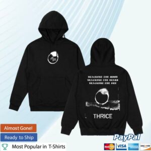 Thrice Merch Shop Blackout Hoodie