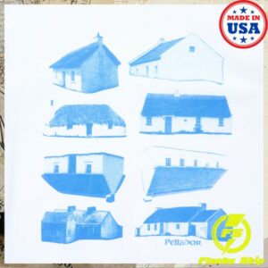 Pellador Store Merch Blue Cottage Tee – White