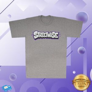 Streetwise Gear Store Merch Purple T-Shirt Grey