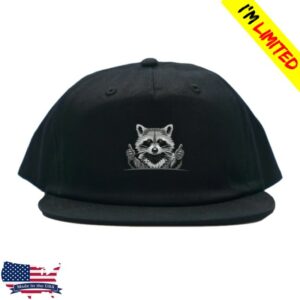 Lzmfg Store Merch F22 Raccoon Hat Black