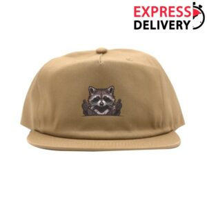 Lzmfg Store Merch F22 Raccoon Hat Khaki